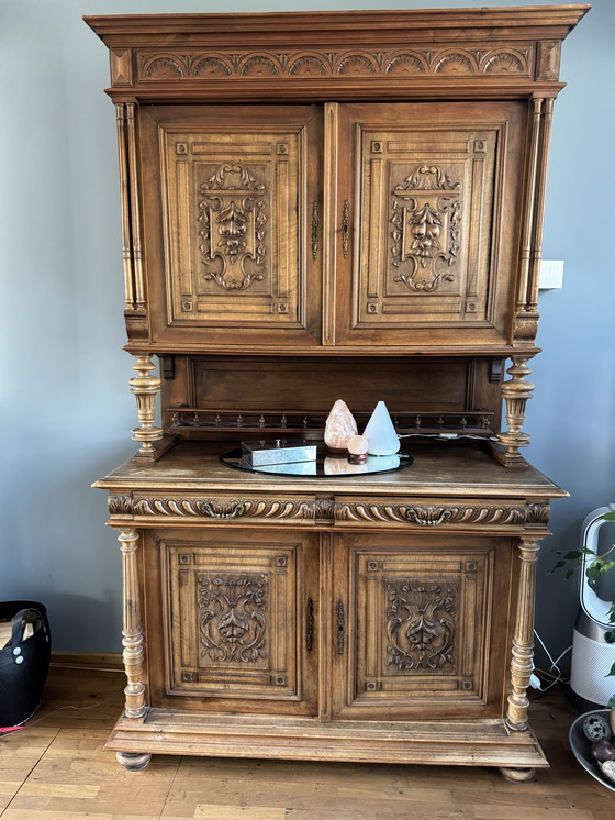 Image 1 of Armoire à fruits, Français, Noyer