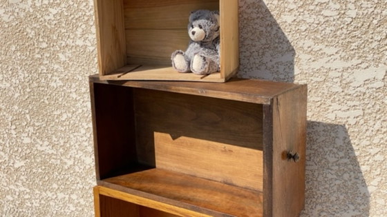 Scaffale Vintage con Cassetti in Rovere Massiccio – Credenze, Wood (photo 16 of 30)