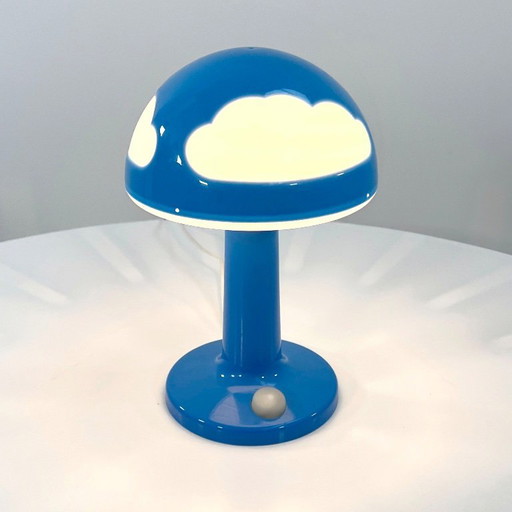 Blue Skojig Cloud Table Lamp by Henrik Preutz for Ikea, 1990s