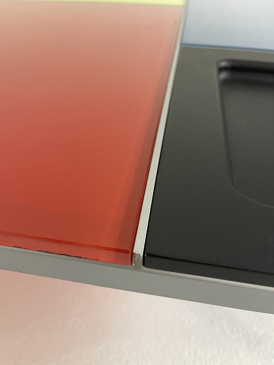 Image 1 of Mondrian table CIACCI vintage coffee tables Artdeco retro