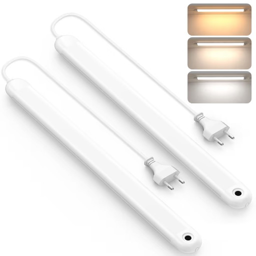 Lot de 2 Réglettes LED SIBI 41 cm Capteur IR Dimmables
