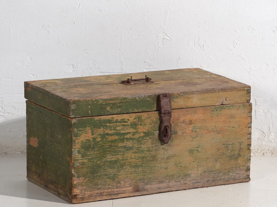 Baule antico in legno massello (c.1920) #77 – Cassettiere, Rustic (photo 2 of 40)