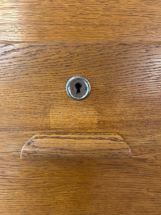 Image 1 of Muebles artesanales de roble macizo de 1950