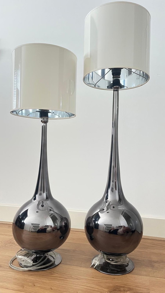 Image 1 of Juego de 2 lámparas de diseño exclusivas de Les Héritiers, Eric Kuster