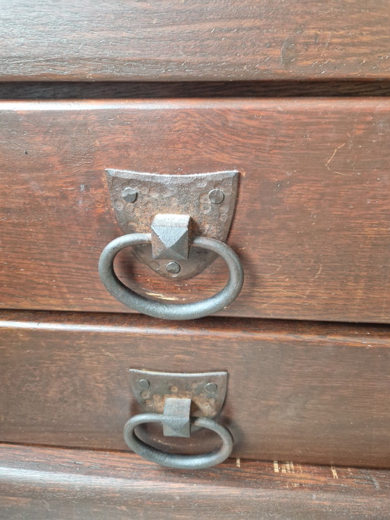 Klassieke Eikenhouten Broodkast – Mobili contenitori, Iron, Wood (photo 4 of 7)