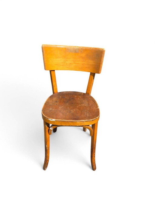 Vintage Bistro-Stuhl – eetkamerstoelen, Wood (photo 2 of 5)