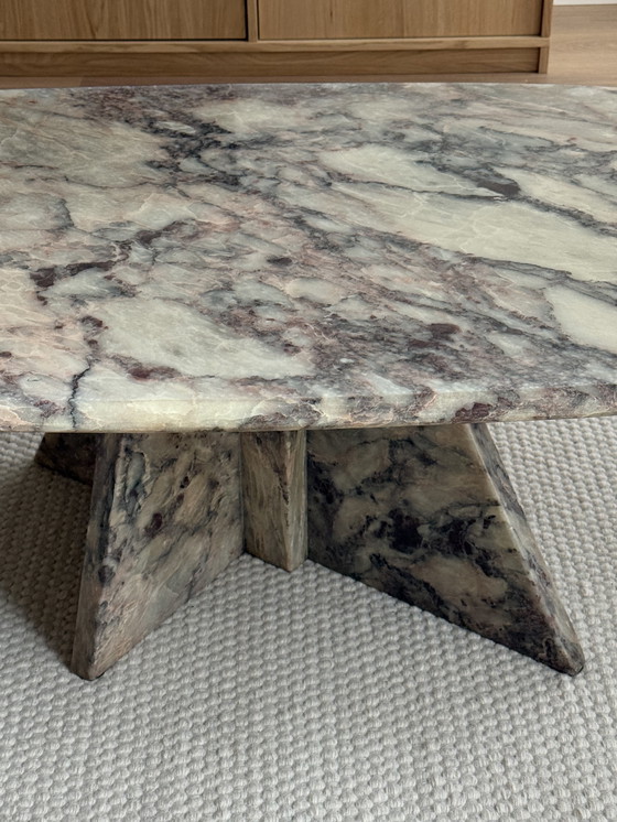Image 1 of Vintage marble coffee table, Italy 1970