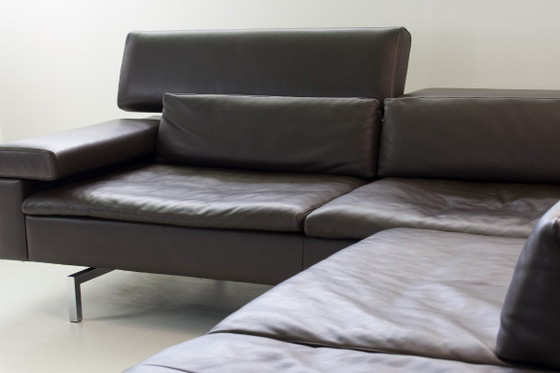 Jori Shiva leren hoeksalon – Jean-Pierre Audebert – Hoekbanken, Leather, Metal (photo 4 of 13)