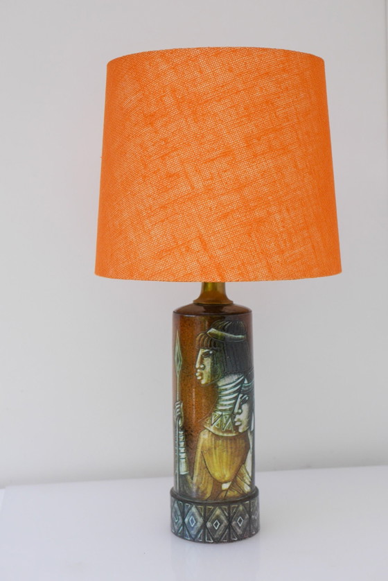 Sculptural Ceramic Table Lamp by Bonnie Rehnqvist, Sweden, 1972 – Törngrens krukmakeri, Scandinavian (photo 10 of 16)