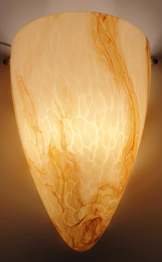 Image 1 of Art Deco wandlamp groot (33 cm.)