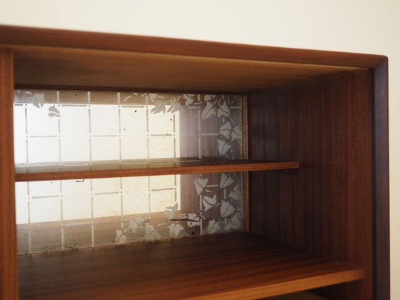 Deens teakhouten highboard met barkast en schuifdeuren, jaren 60 – Dressoirs, Wood (photo 12 of 16)