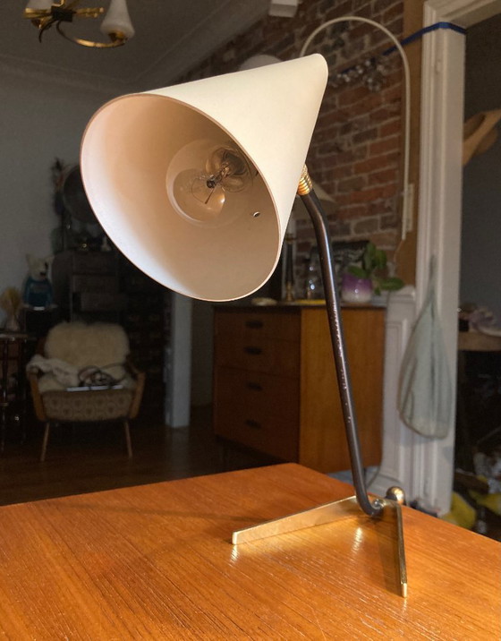 Image 1 of Lampe de table vintage par Gino Sarfatti