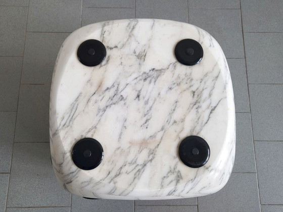Image 1 of VINTAGE COFFEE TABLE 1970 BY OSVALDO BORSANI TECNO MODUS MARBLE & GLASS 70S 1970S