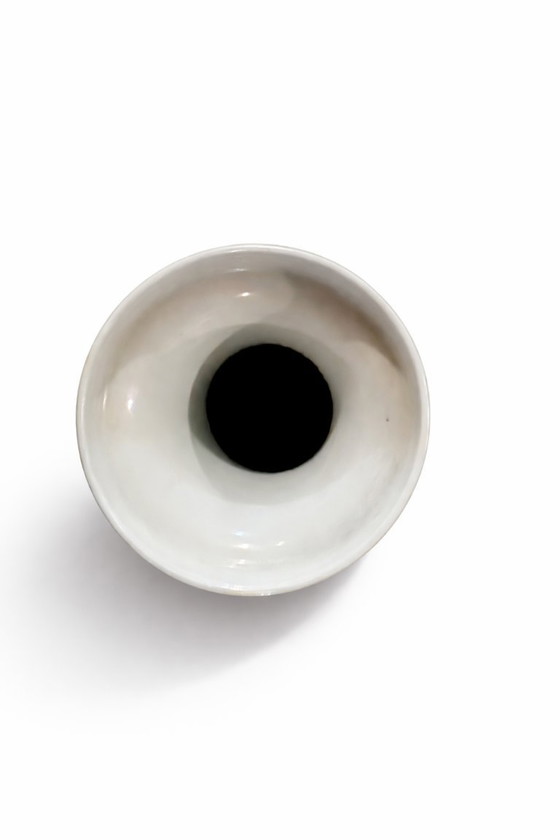 Image 1 of Famille Rose style Chinese porcelain vase, 1970s