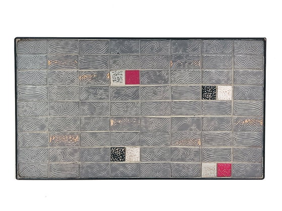 Image 1 of bijzettafeltjes mozaïek jaren 60