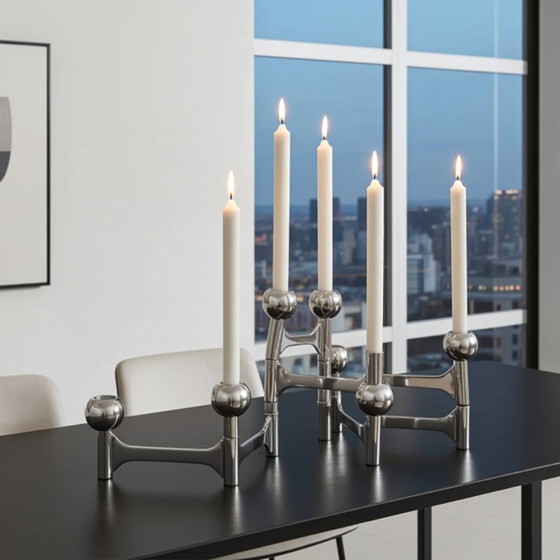 Image 1 of Pols Potten Folding Candelabra – for 6 candles