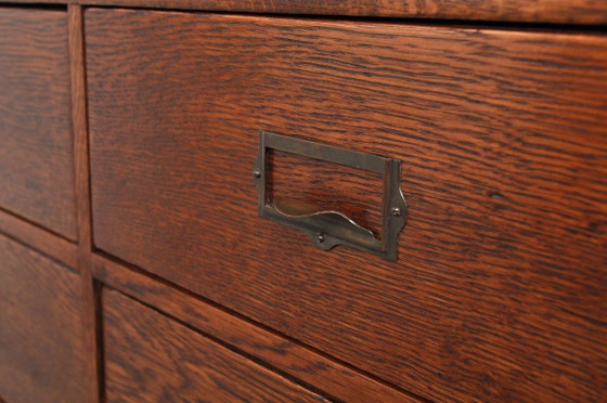 Cassettiera antica Globe Wernicke, primi del '900. – Cassettiere, Wood (photo 8 of 14)