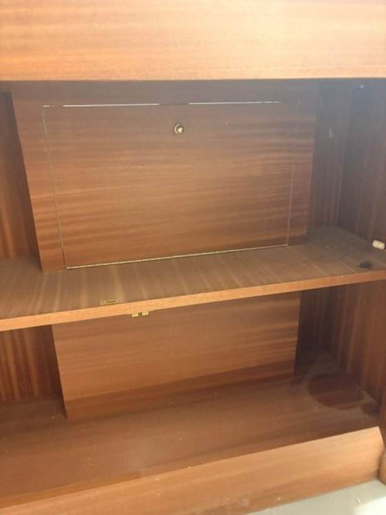 Image 1 of Vintage hidden bar drank cabinet '70s