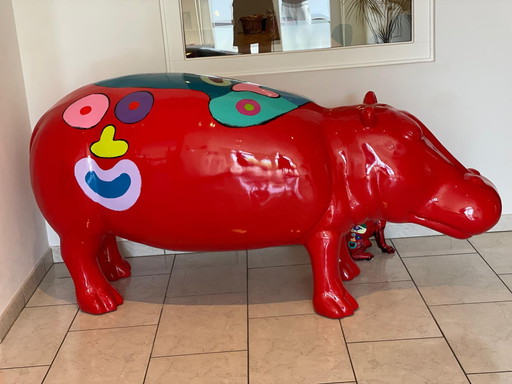 Hippopotame par Hannes d'Haese