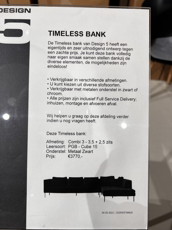 Image 1 of Divano dal design intramontabile 5