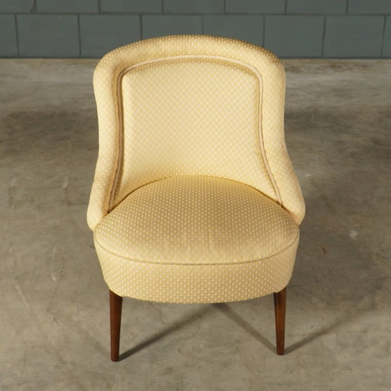 Set of Vintage Cocktail Armchairs – 1960s – Textile (photo 9 of 15)