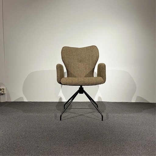 HEDesign Ralfie dining chair (set of 6) – eetkamerstoelen, Plastic, Textile (photo 2 of 8)