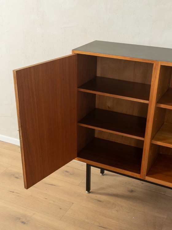 1950s Sideboard – Metal, Wood (photo 8 of 9)