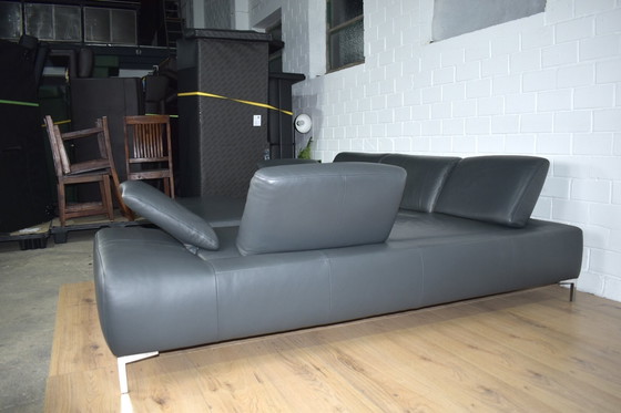 Image 1 of Ledersofa Loop Willi Schillig Mit Hocker Ledercouch Schlafsofa Couch Sofa Ecksofa