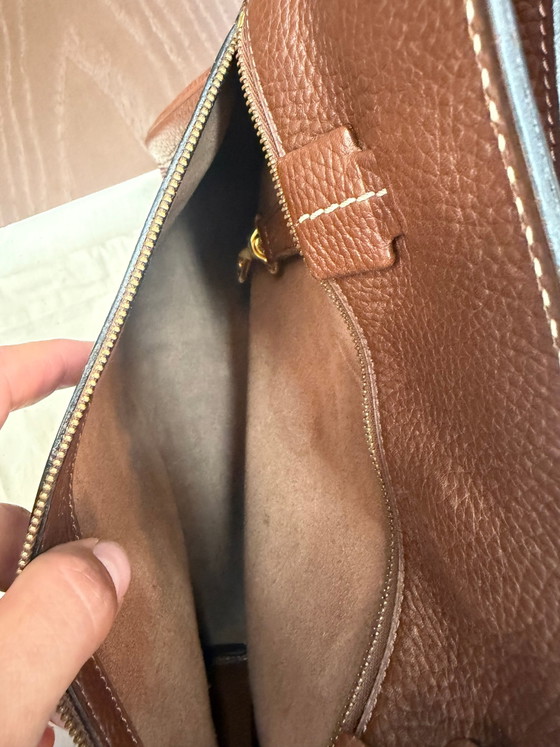 Cuir cognac Delvaux Nuage Marron – Sacs a bandouliere, Calfskin (photo 5 of 6)