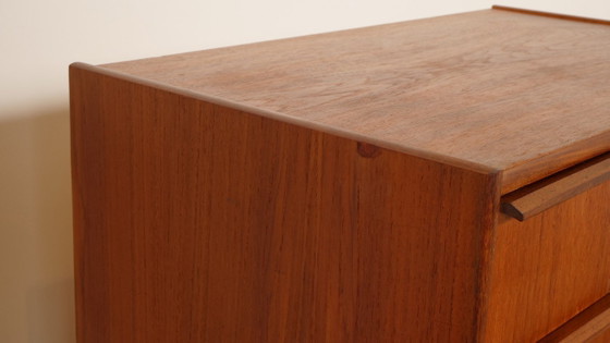 Image 1 of Vintage Deense ladekast | Teak | 6 lades | 100 cm