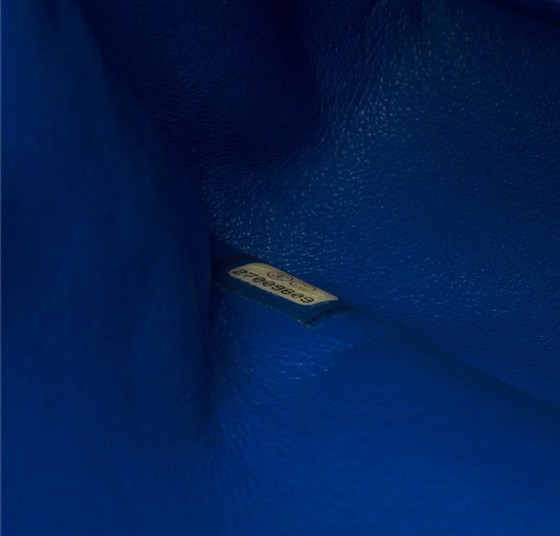Image 1 of Borsa CHANEL Timeless/Classique in Cuir Bleu - 103333
