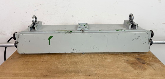 Image 1 of Lampada tubolare grigia industriale di Elektrosvit, anni '70