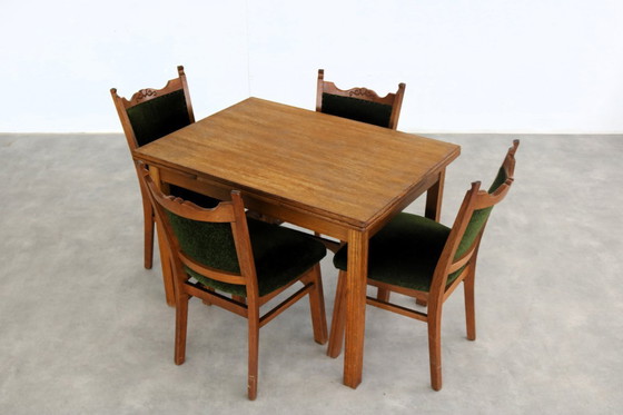 Image 1 of Art Deco 1940s dining table
