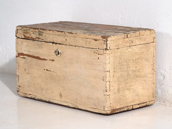 Coffre blanc antique (c.1920) #6 – Commodes, Rustic (photo 23 of 34)