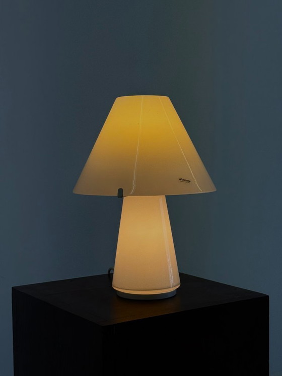 Image 1 of Lampe de table vintage italienne à champignon par Carlo Nason pour AV Mazzega small