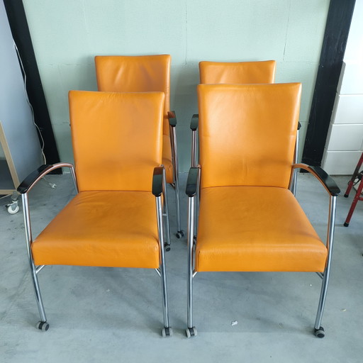 4x Topform design chairs