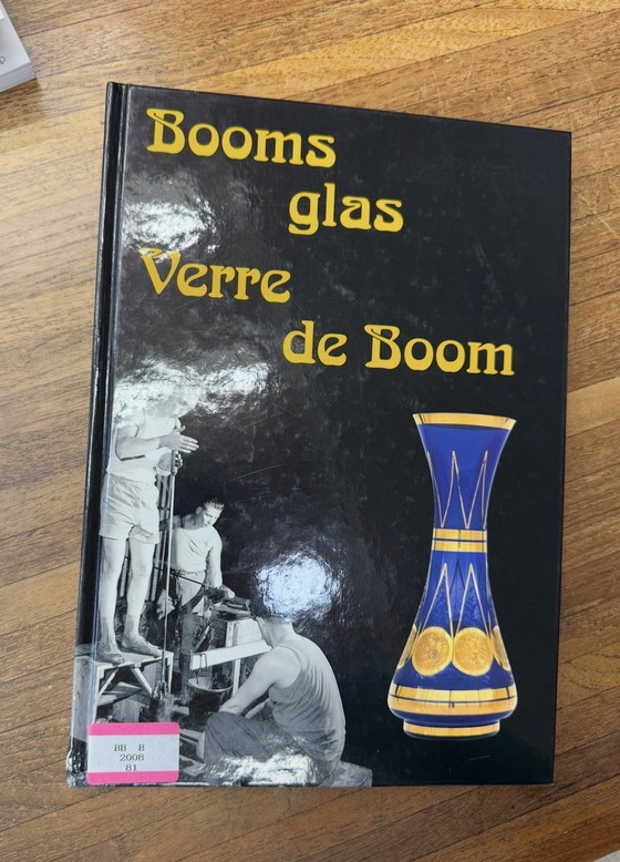 Image 1 of Set di 6 grandi bicchieri da vino in cristallo tagliato a mano – De Rupel, Boom – Art Déco, anni '30