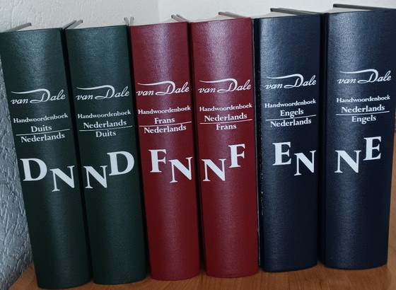 Van Dale Dictionaries | English German French | 6-Part Language Library | 021 – Coffee table books, Paper (photo 3 of 5)