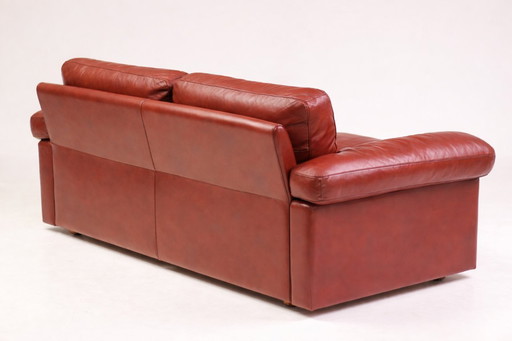 Poltrona Frau “Petronio” Two-Seat Sofa by Tito Agnoli
