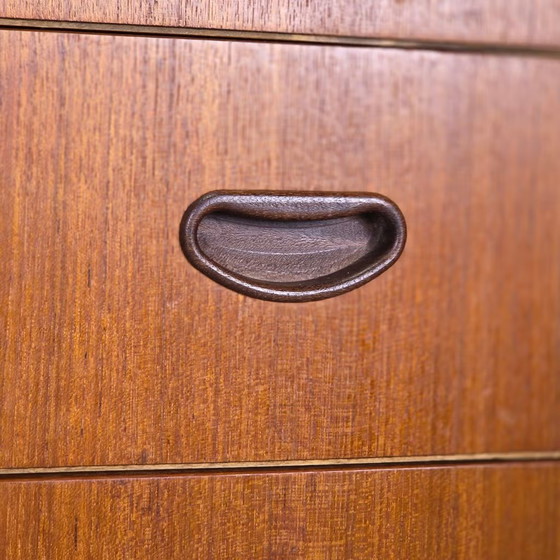 P. Westergaard Møbelfabrik, vintage 1960s Danish Chest of drawers, Wood, Brown, Scandinavian (photo 6 of 17)