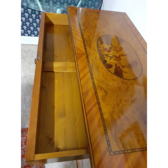 Image 1 of Italienische Kommode mit Intarsien aus der Mitte des 20. Jahrhunderts