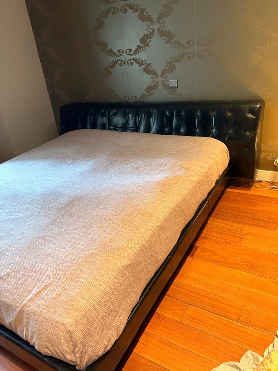 Image 1 of Jackie Poltrona Frau bed, ontwerp Jean Marie Massaud 2006