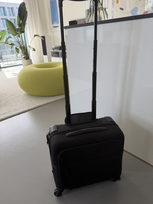 TUMI Alpha 2 Compact - 4 Wheel - Zwarte Business Trolley – reistassen, Nylon (photo 2 of 9)