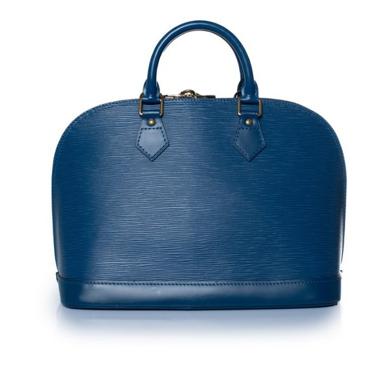 Louis Vuitton, borsa Alma Epi in pelle blu – Borse a mano, Calfskin (photo 5 of 12)
