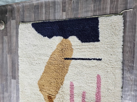 Tappeto berbero fatto a mano in pura lana 2.5x1.5 m – Tappeti, Wool (photo 7 of 11)