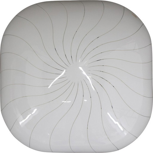 Vintage plastic hanglamp voor Molin, Italië 1970