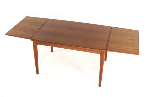 Grete Jalk for Glostrup rectangular extendable dining table vintage Danish