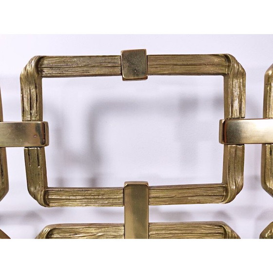 Image 1 of Vintage Brass Bed by Luciano Frigerio, 1970s