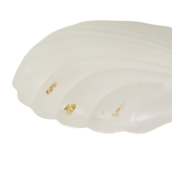 Vintage Coquille Schelp Boterschaal – Tafelaccessoires, Glass, Chrome (photo 9 of 12)