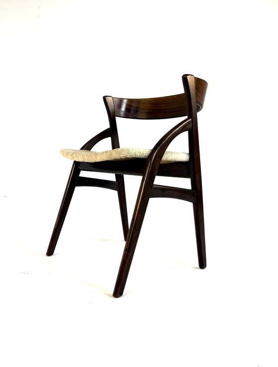 Image 1 of Vintage teak dining chair, Dyrlund '60